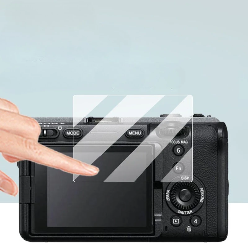 2 قطعة واقي للشاشة من الزجاج المقسى لسوني FX3A FX3 FX30 ILME-FX2B RX10M4 كاميرا شاشة عرض LCD فيلم
