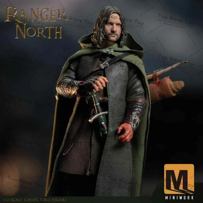 New Stock MiniWork MW-001 1/12 Scale Male Soldier GameSoldier Rangers Of The North Full Set 6'' Action Figure Model Toy - view 2