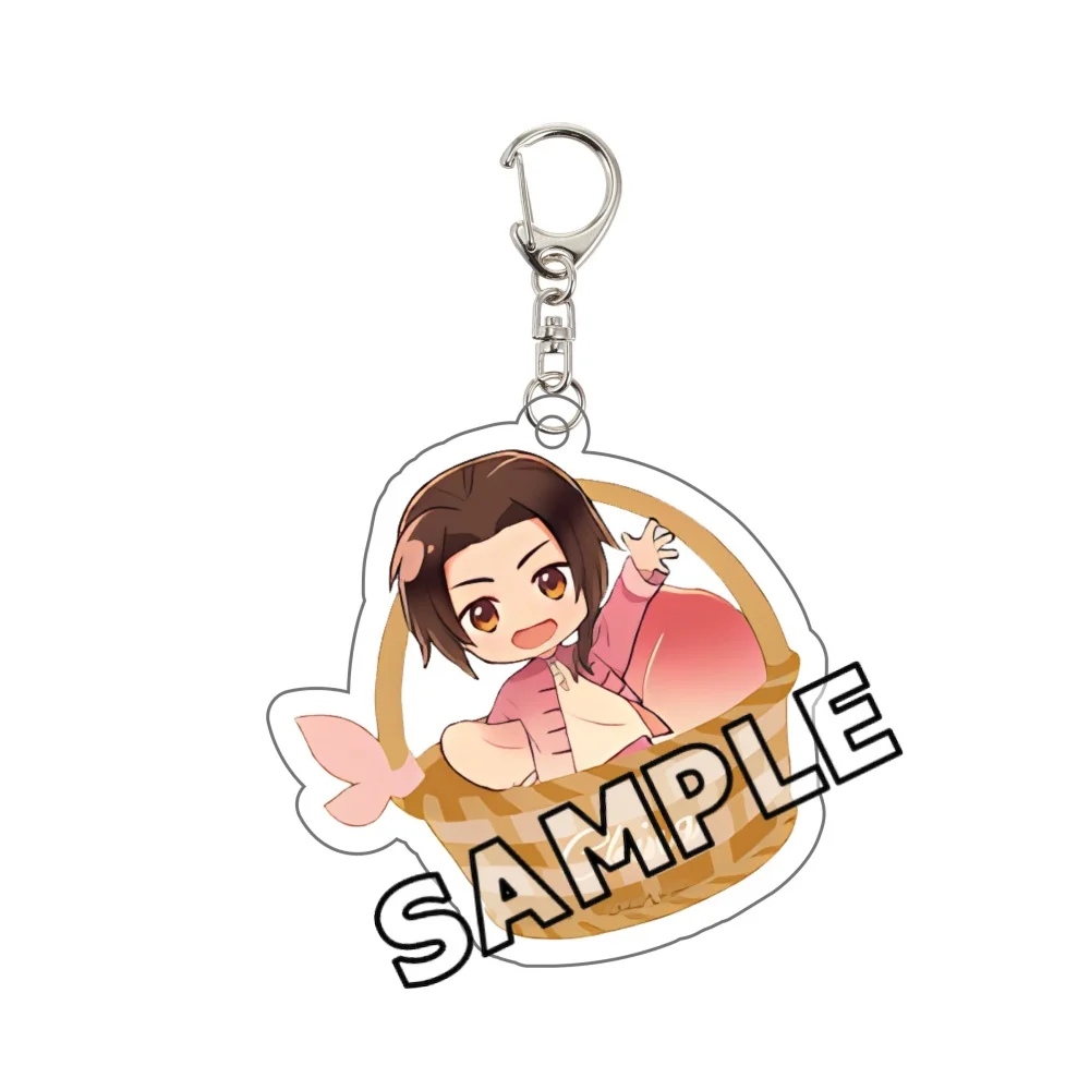 Anime Hetalia World★Stars 6cm Acrylic Stand Double-sided Interlayer Clear HD Printed Tabletop Decorations Exquisite keychains