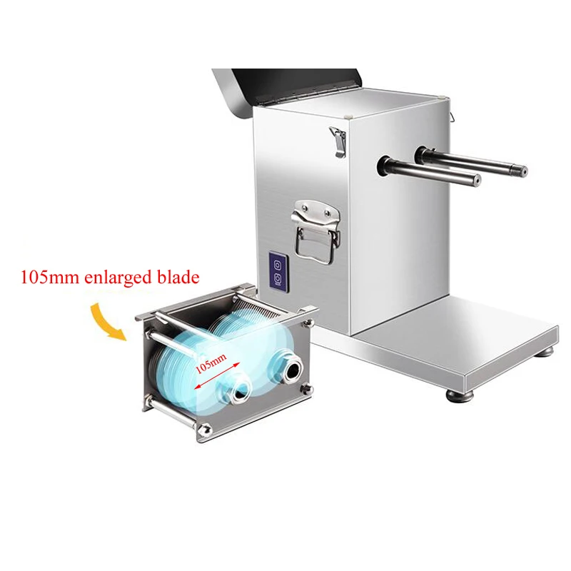 Meat Slicer Commercial Frozen Bone Cutting Machine Minced Lamb Bone Meat Cutter Chicken Duck Fish Ribs Lamb Cutting Kitchen Tool