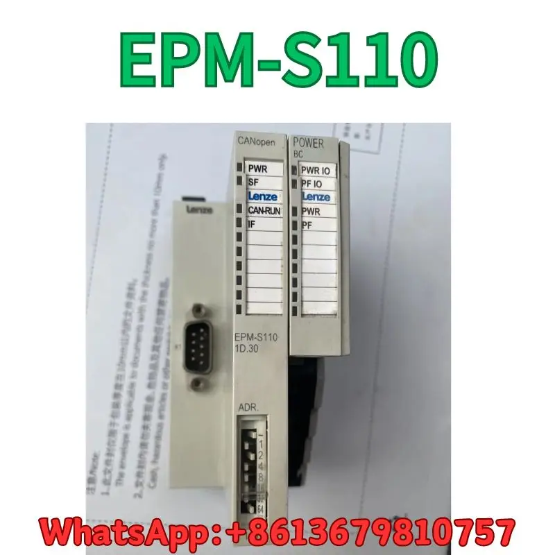 second-hand IO module EPM-S110 test OK Fast Shipping