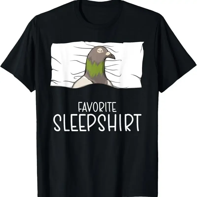 Favorite Sleepshirt Pigeon Napping Pidgeon Dove Pajama T Shirt