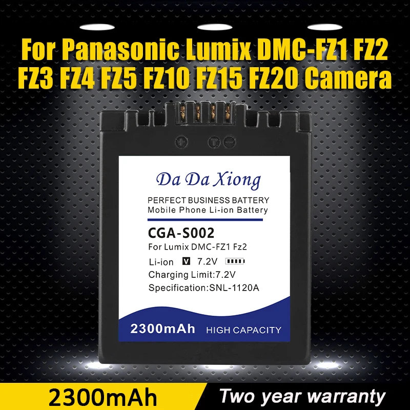 2300Mah CGA-S002 DM…