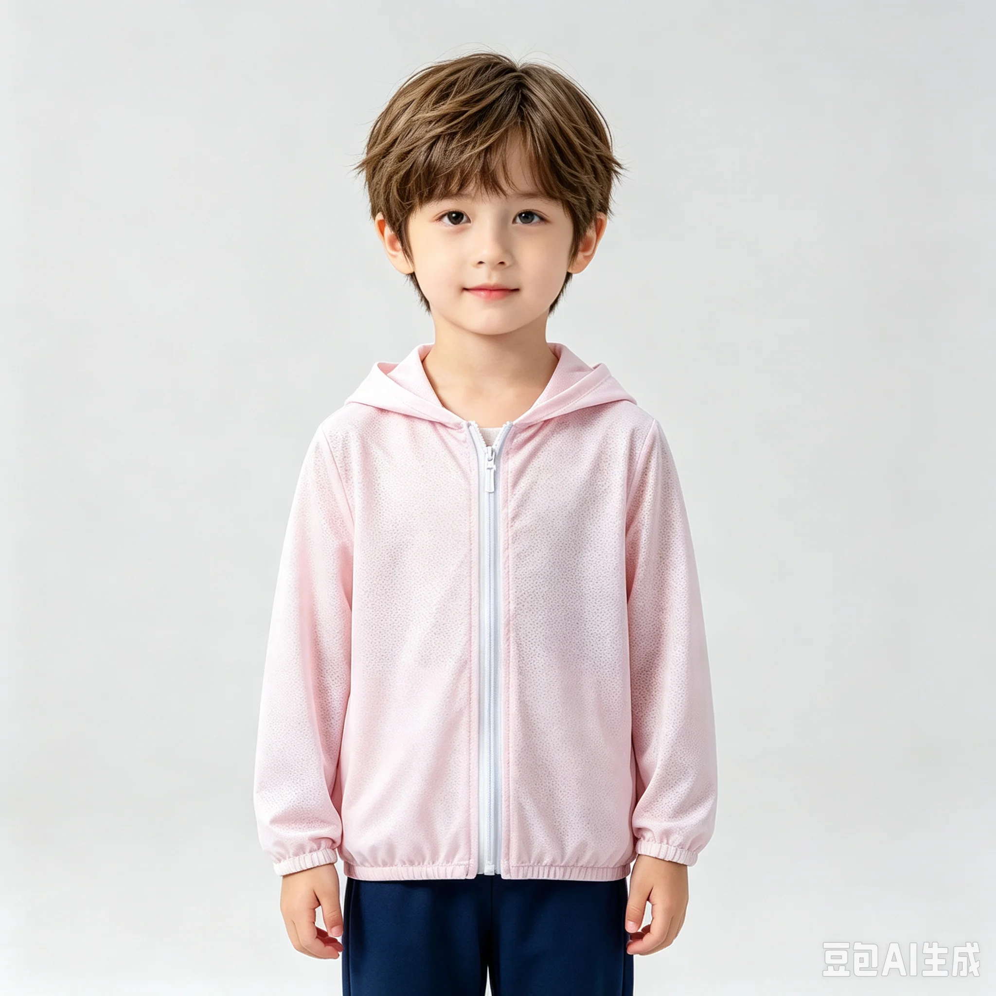 2026 Summer Thin Ice Silk Parent-child Sunscreen Clothing for Boys and Girls Baby's New Thin Coat Children's Sunscreen Clothing