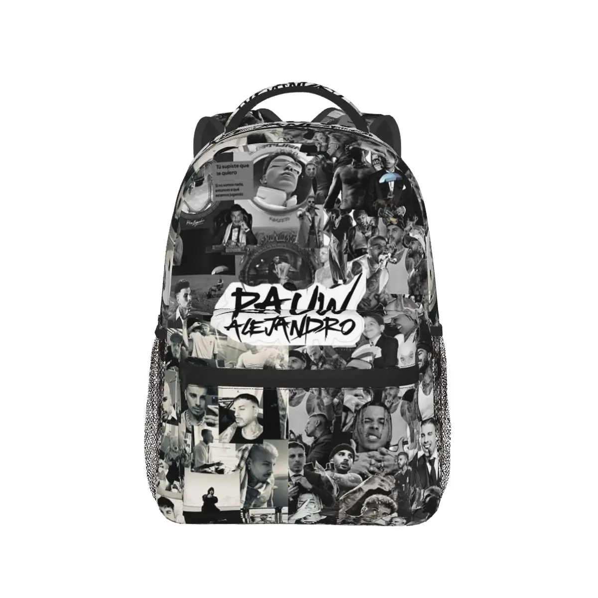 Rapper Rauw Alejandro Cosa Nuestra Merch Backpack Hot Sale Daypack Children BookBag School Bag Shoulder Bags for Men Women