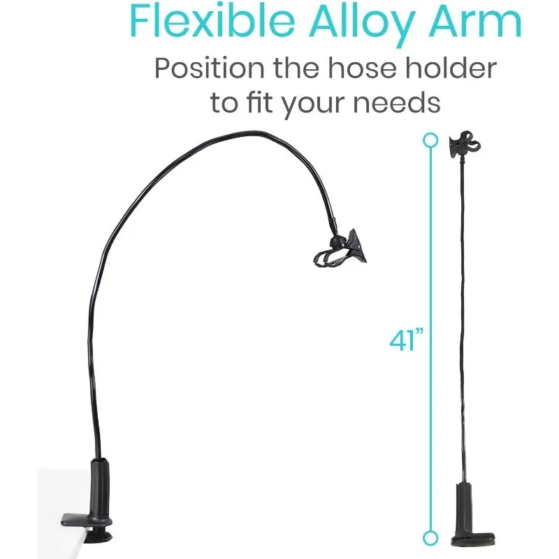 1 Set CPAP Hose Holder Keeps Hose Away From Your Face & Arms for Better Sleep，CPAP Hose Hanger for Bed, Reduces Tangling
