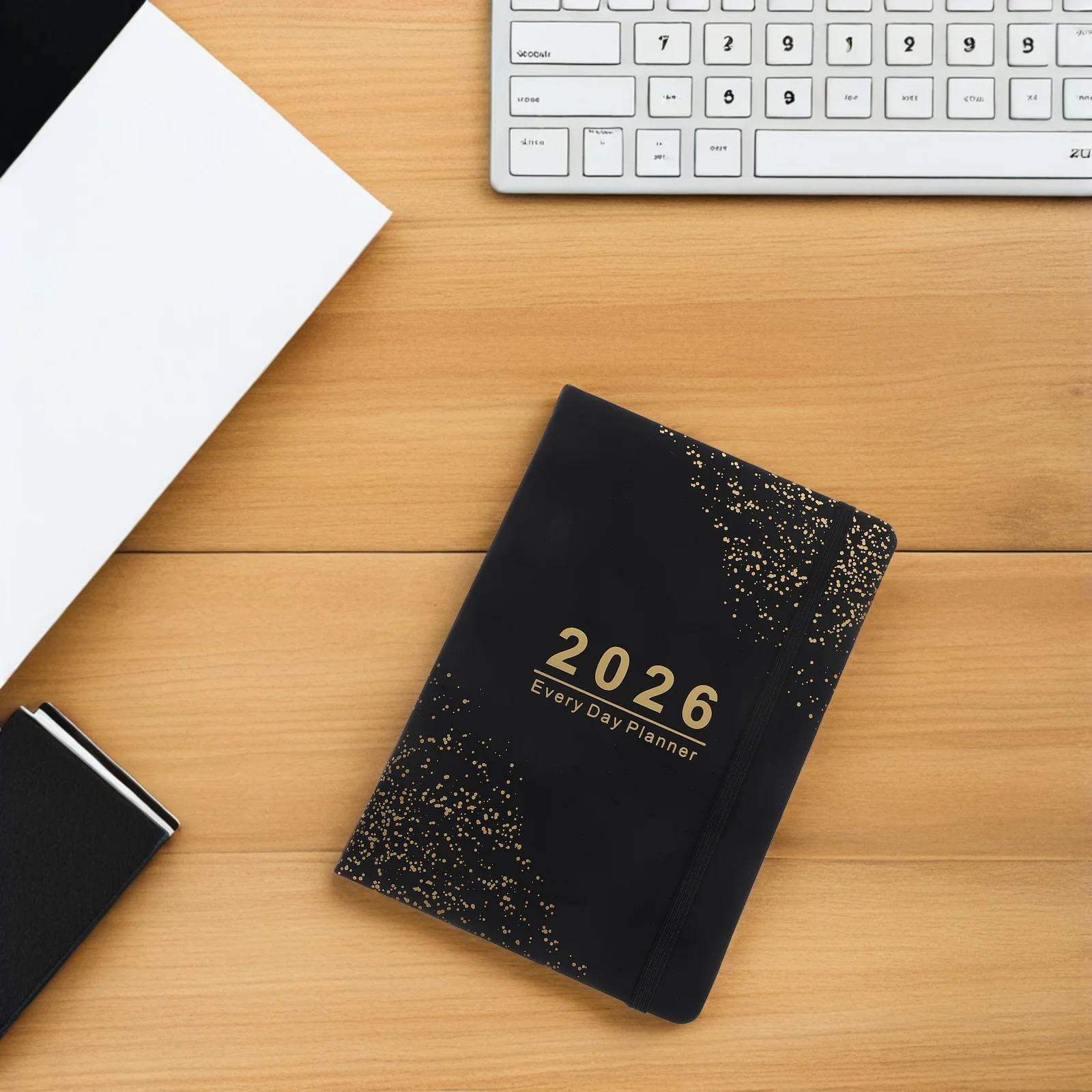 2026 Notebook Daily Planner Pocket Size English Layout Task Scheduler Academic Yearly Calendar Book For Work Study