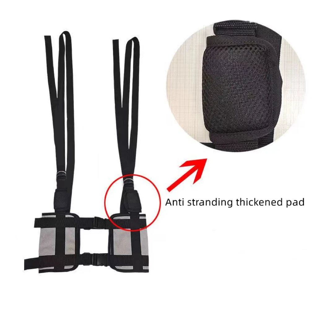 Adjustable Lumbar Traction Belt Sling Hanging Horizontal Bar Waist Tensioner Stretcher For Herniated Disc Relief Rehabilitation