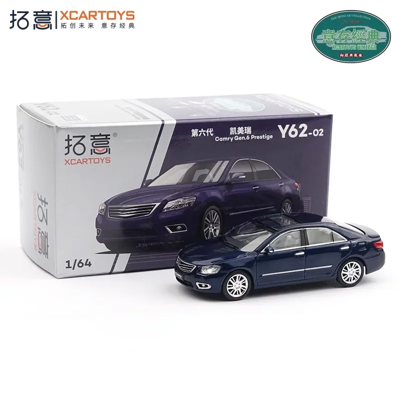 

XCartoys 1:64 Camry dark blue Die-Cast Car Model Collection Miniature