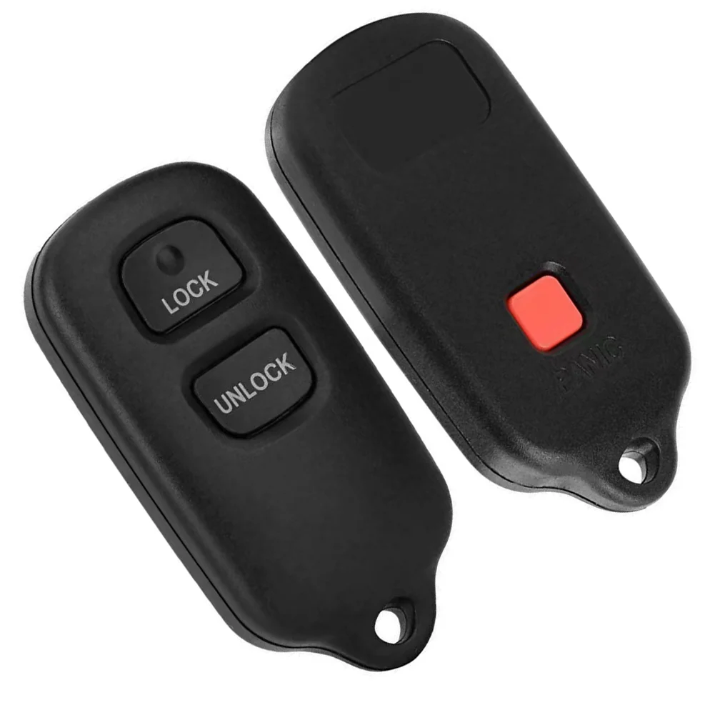 Remote Control Key Case Compatible with Many Vehicles Including the For Camry Years Two Thousand Through Two Thousand Six