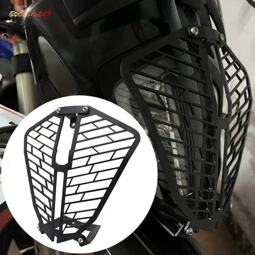 Protector de faros para motocicleta, cubierta protectora de faro delantero para 390 790 890 Adventure ADV R S 2019 2020 2021 2022