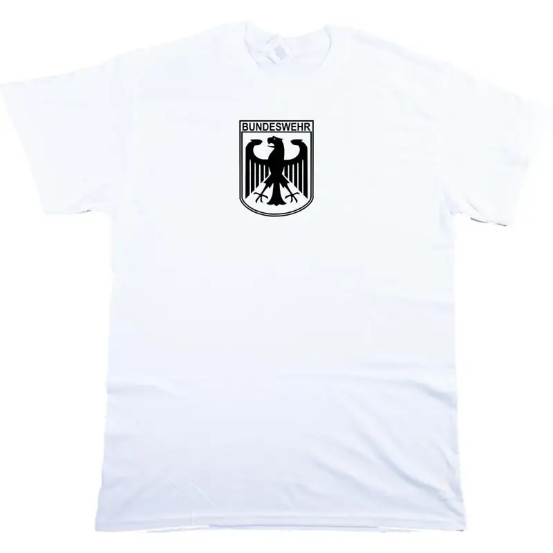 Retro Bundeswehr Eagle T-Shirt Deutsches Militär Verschiedene Farben S XXL