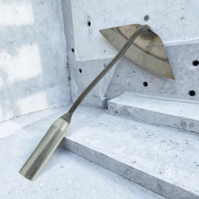 

Garden Handheld Long Handle Weeding Tool Durable Heavy Duty Shovel Soil Forged Hoe Loosening Planting