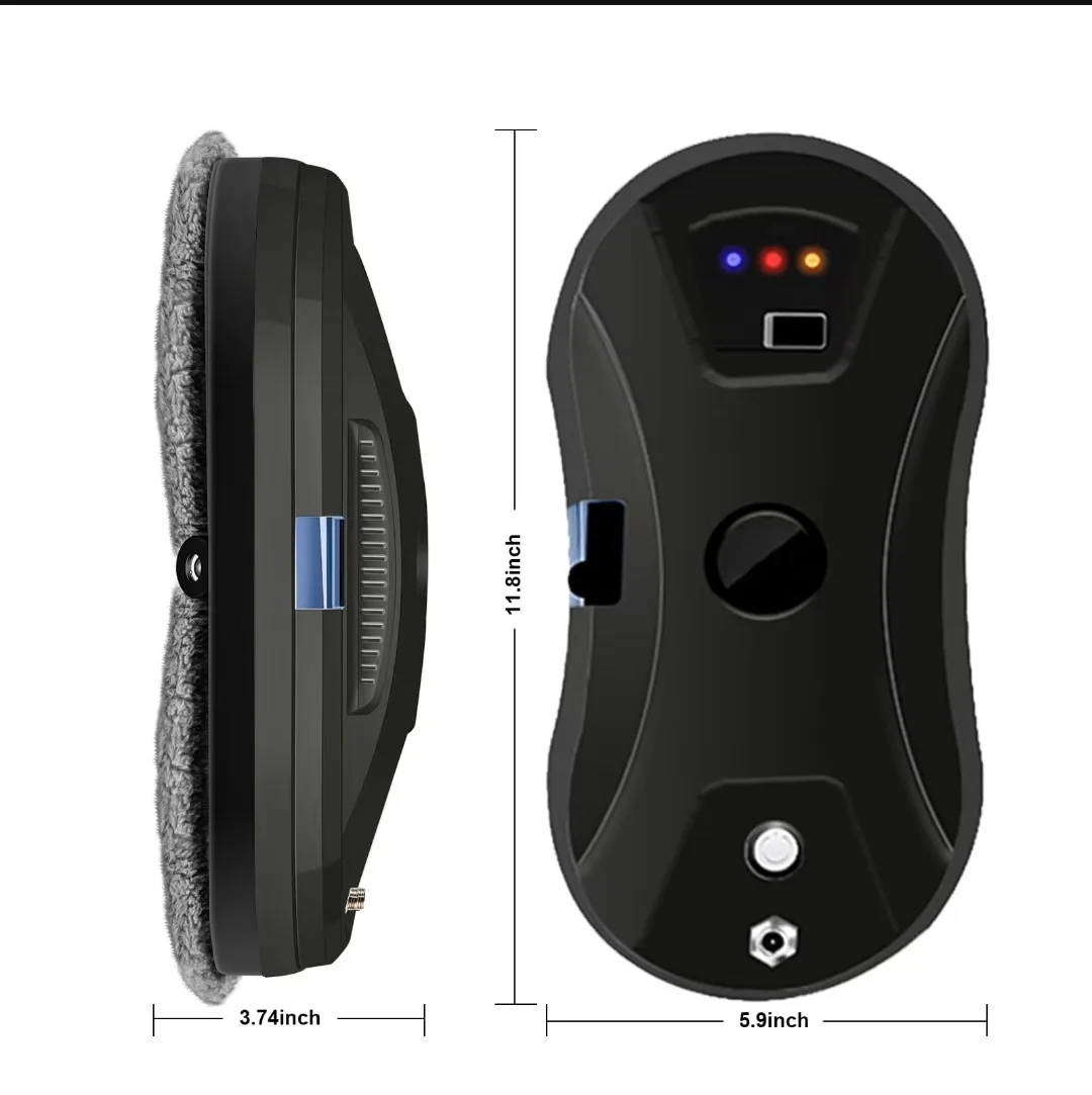 

Intelligent Remote Control Window Cleaning Machine Large Suction Electric Window Cleaners for Hotel Use