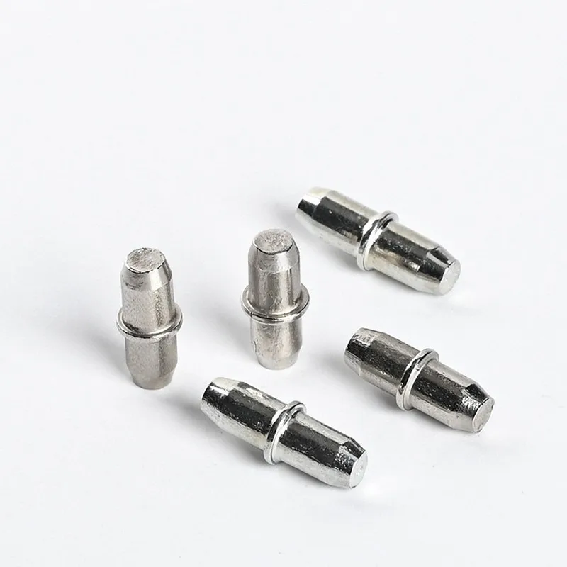 33 pcs Iron Cabinet Pegs Sturdy Load Bearing, designed for Cabinet Shelving, Rust Resistant Finish, Multipurpose