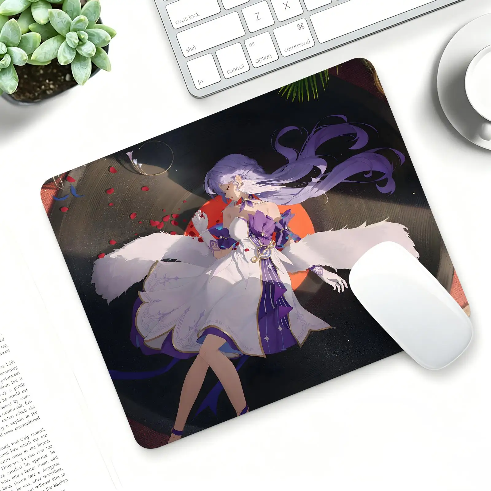 Honkai Star Rail Robin Summeretto Regular gaming mouse pad  Office mouse pad Laptop desk mat Stitched edge S/M/L size mouse pad