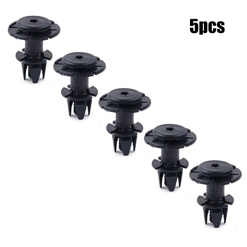 Skirt Trim Clips Clips 5pcs Black 07147122912 07147122913 Side Sill Skirt Trim Clips Aftermarket Easy To Install