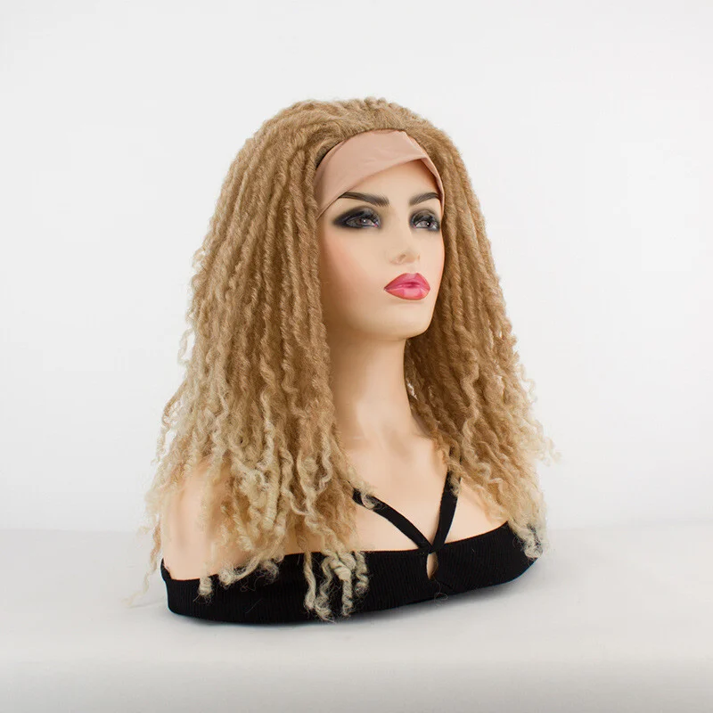 

Women's Long Curls Rolls Hair Drama Party Ladies Straight Wig