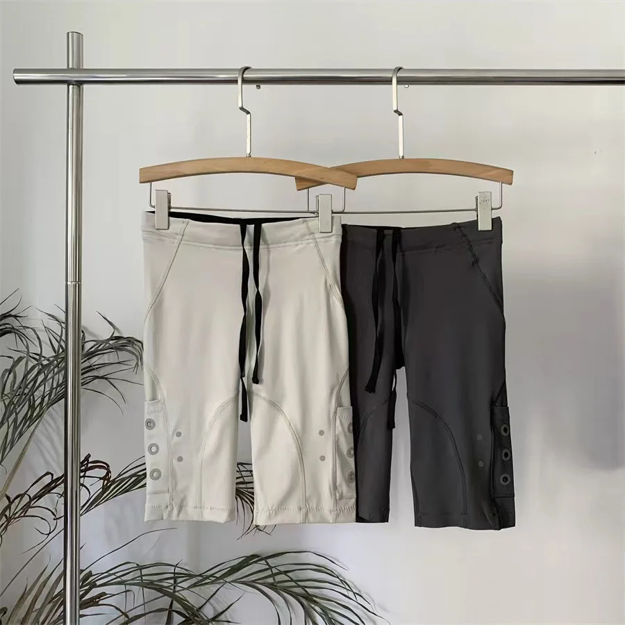 American Casual Sun Protection Reflective Shorts Running Tight Pants Men Women Style Outdoor Camping Travel Gear Quick Dry Pants