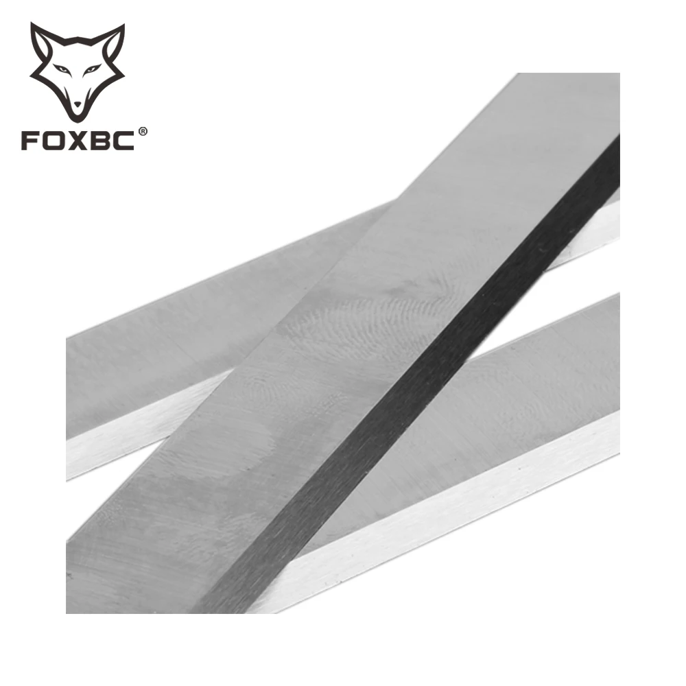 FOXBC 310x20mm HSS Wood Planer Blade for Woodworking Cut -Set of 3