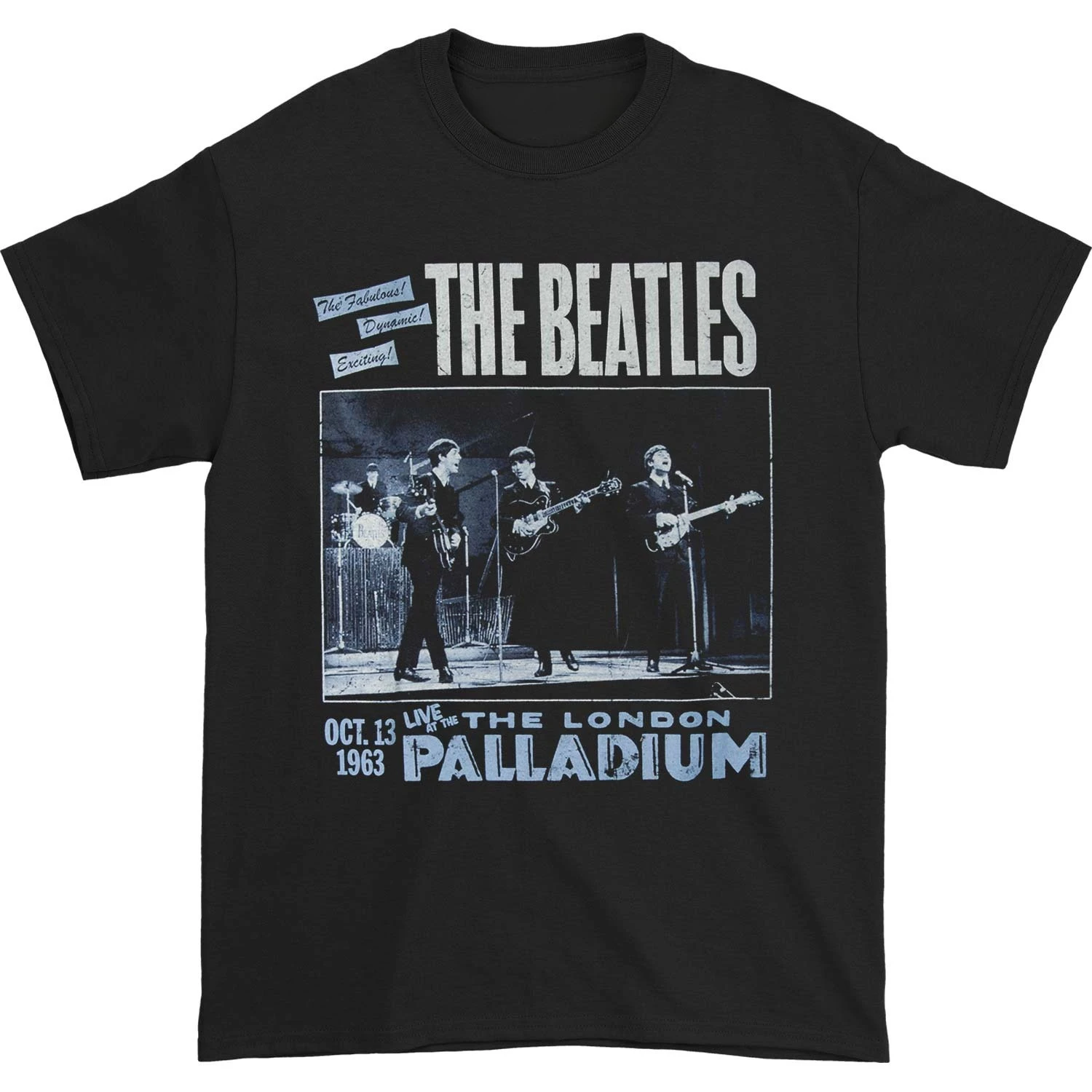 

Beatles Palladium Graphic Print Summer Autumn Winter Men's and Women's Short Sleeved T-shirt Casual Loose Outdoor Street