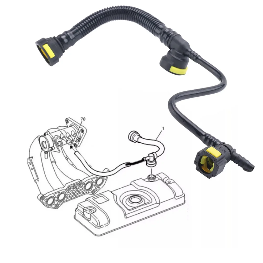 

Трубы сапуна картера двигателя, шланг в сборе для 106 306 206 OEM 1192Q5 1192R2 1192Q7, сапунные трубы рокерной крышки