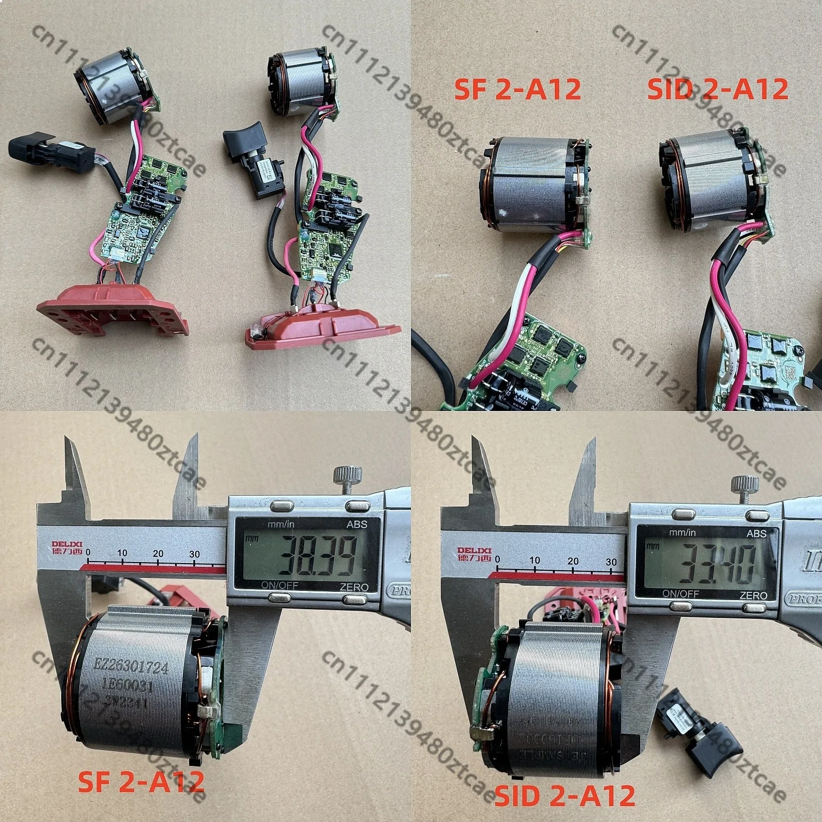Original Switch Stator Assembly for HILTI SID 2-A12 SF 2-A12 Main Control Board