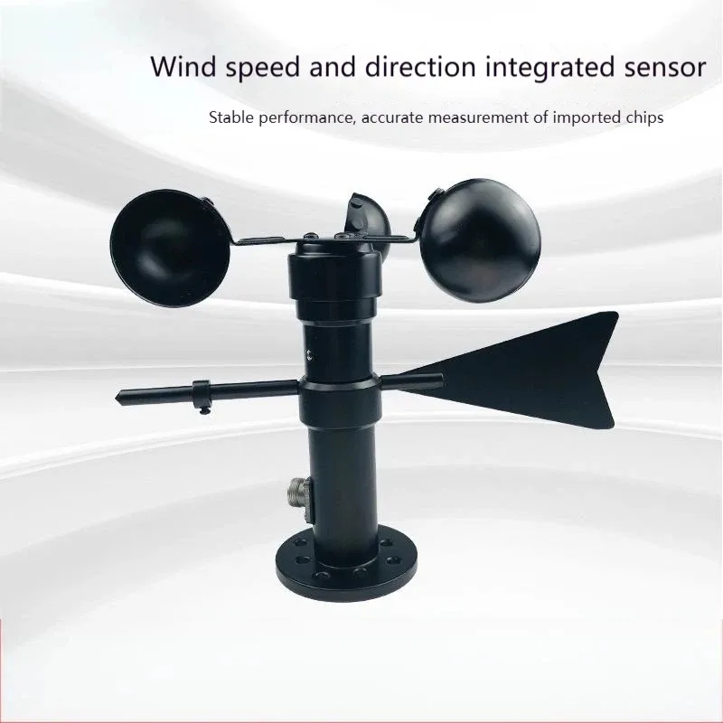 OEM ODM Aluminum alloy wind speed and direction sensor three cup tester 360° comprehensive weather station
