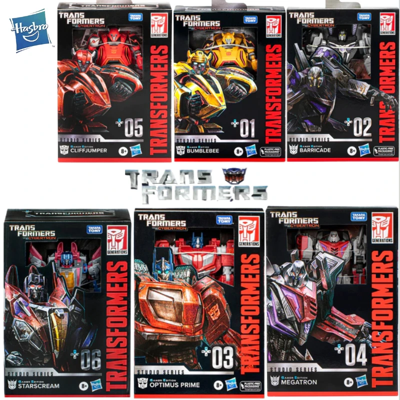 Hasbro original Studio series game version WFC SS-GE01 011 Optimus Prime Action Fight Model Toy Hobby Gift Box