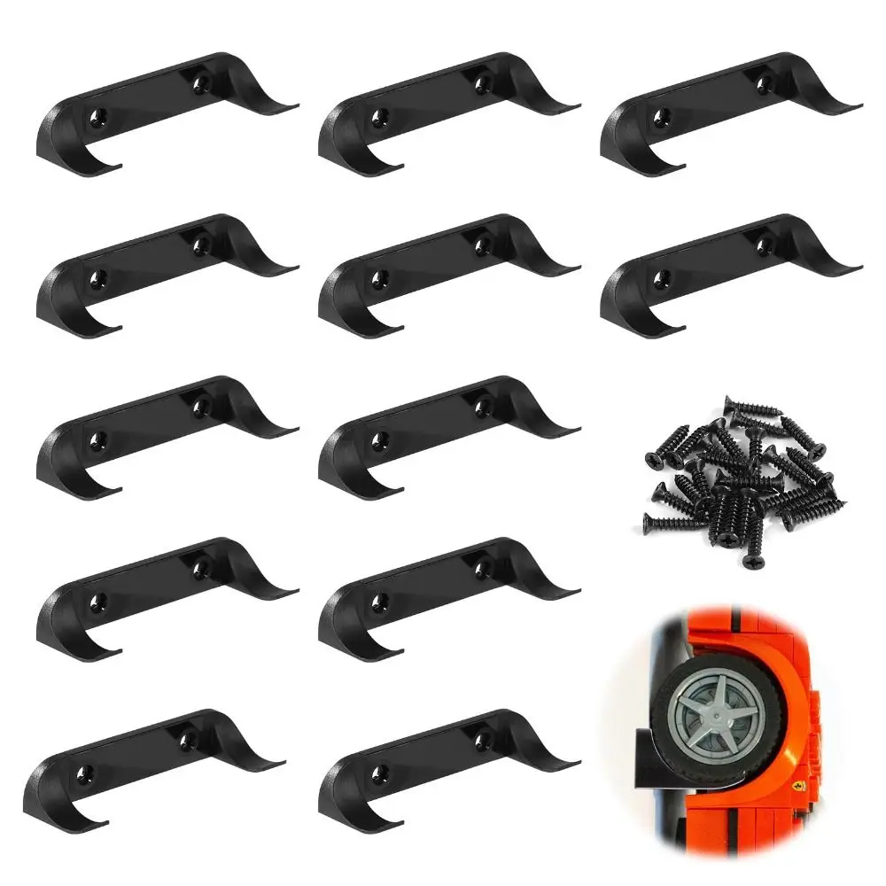 

1/4/8/12PCS Speed Champion Series Car Display Wall Mount Save Space Hang Firmly Vertical Model Car Stand Portable