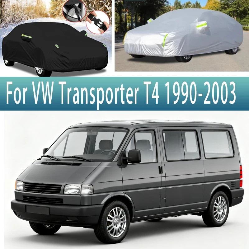 

For VW Transporter T4 1990-2003 1995 1999 Outdoor Protection Full Car Covers Snow Cover Sunshade Waterproof Dustproof Exterior