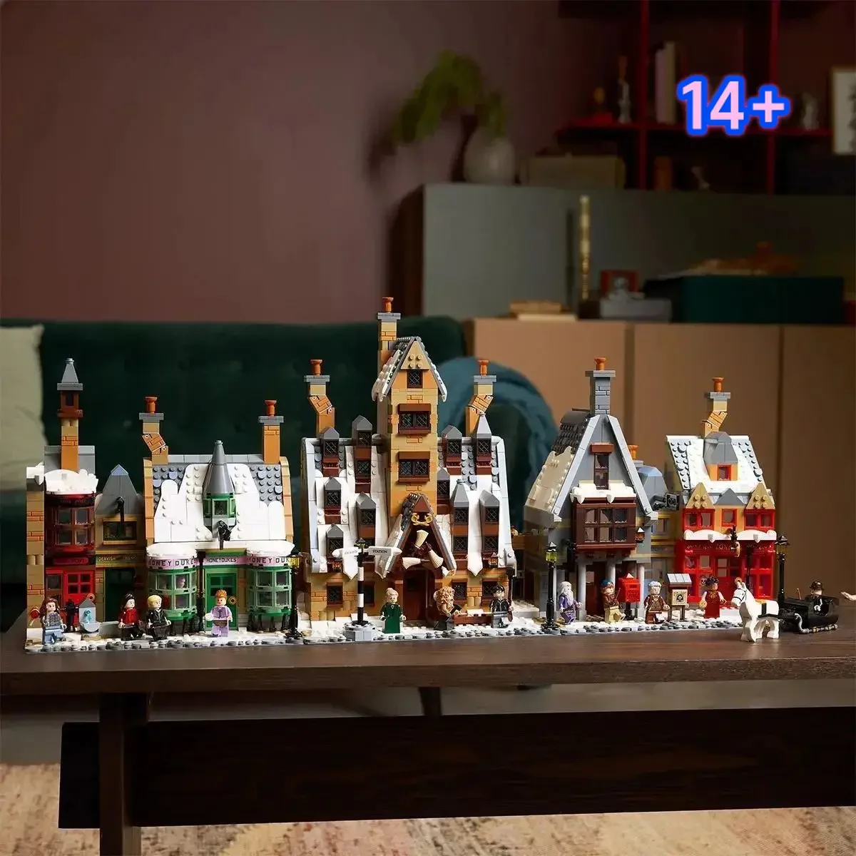 

Набор строительных блоков высокого качества Disney Launch 76457 Hogsmeade Village, настольное украшение, подарок на день рождения для всех возрастов