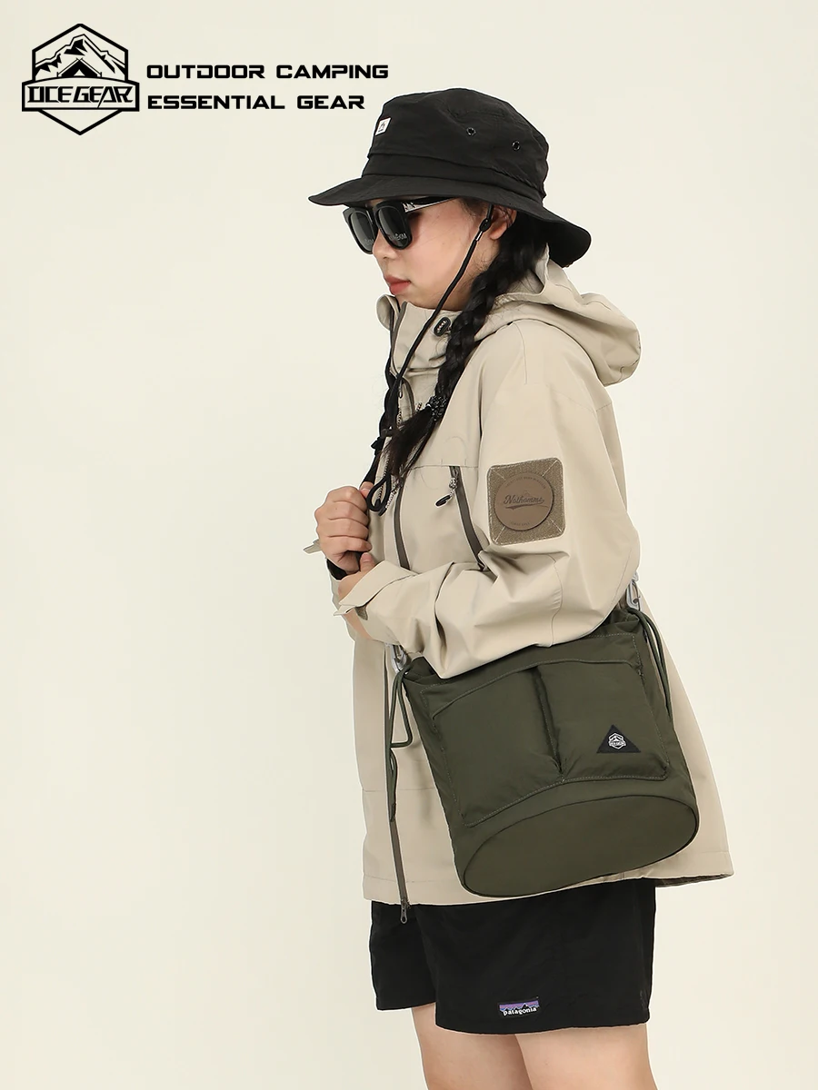 OCEGEAR Canvas Messenger Bag Women Men Fashion Shoulder Bag Student Large Capacity Female Crossbody Bags Vintage Cloth Handbag