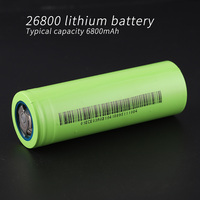 (not new) 26800 lithium battery,6800mAh, max discharge 5C,26800 battery
