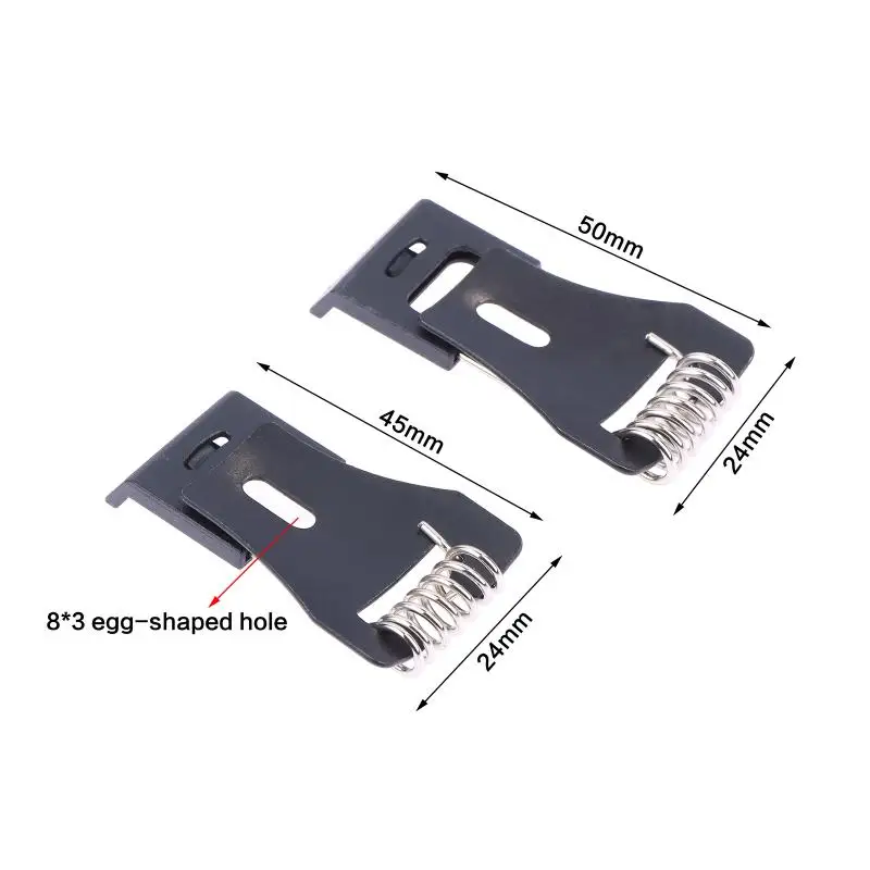 10Pcs Portable Lamp Circlip Mounting Bracket Panel Lamp Spring Clip Downlight Recessed Lighting Accessories