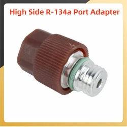 Adaptateur de Port de R-134a Côté Haut de Valve de Service A/C W/sante de Valve de Resubdivision Pièces d'Automobiles de Remplacement de Climatisation de Voiture