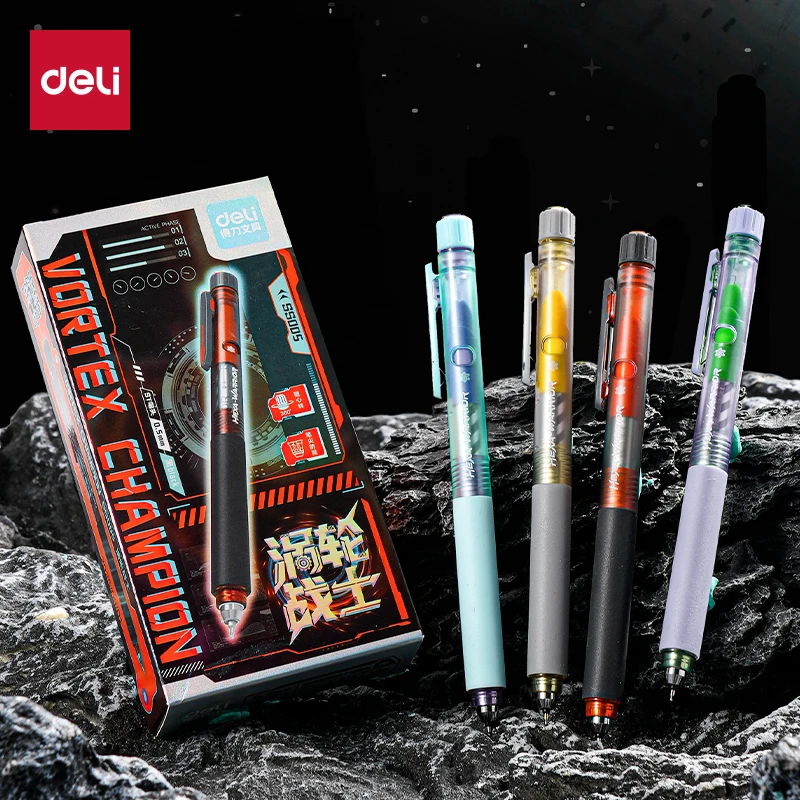 ديلي 4/8 قطعة 0.5 مللي متر الحبر الأسود التجفيف السريع هلام أقلام اللوازم المكتبية القرطاسية توقيع القلم مدرسة طالب لوازم هدية #1