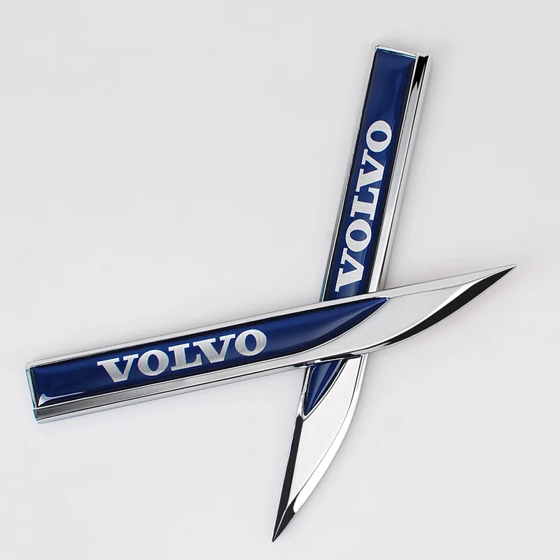 Logotipo lateral do carro adesivo decoração acessórios para volvo rdesign polestar awd v50 s60 xc60 s40 xc40 xc90 v60 s80 s90 v90 v70 t6 t8