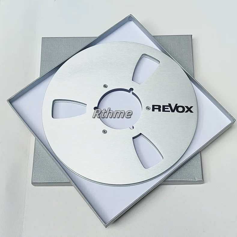 1/4 10.5 Inch Open Reel Audio Tape Empty Nab Hub Reel-To-Reel Recorders With Disk New Aluminum Accessories By REVOX