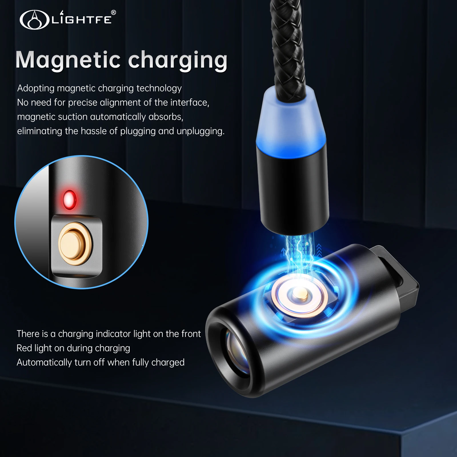 MINI Magnetic ชาร์จไฟฉาย Strong Light กันน้ําอลูมิเนียมอัลลอยด์แบบพกพา Camping กลางแจ้ง MINI LIGHT