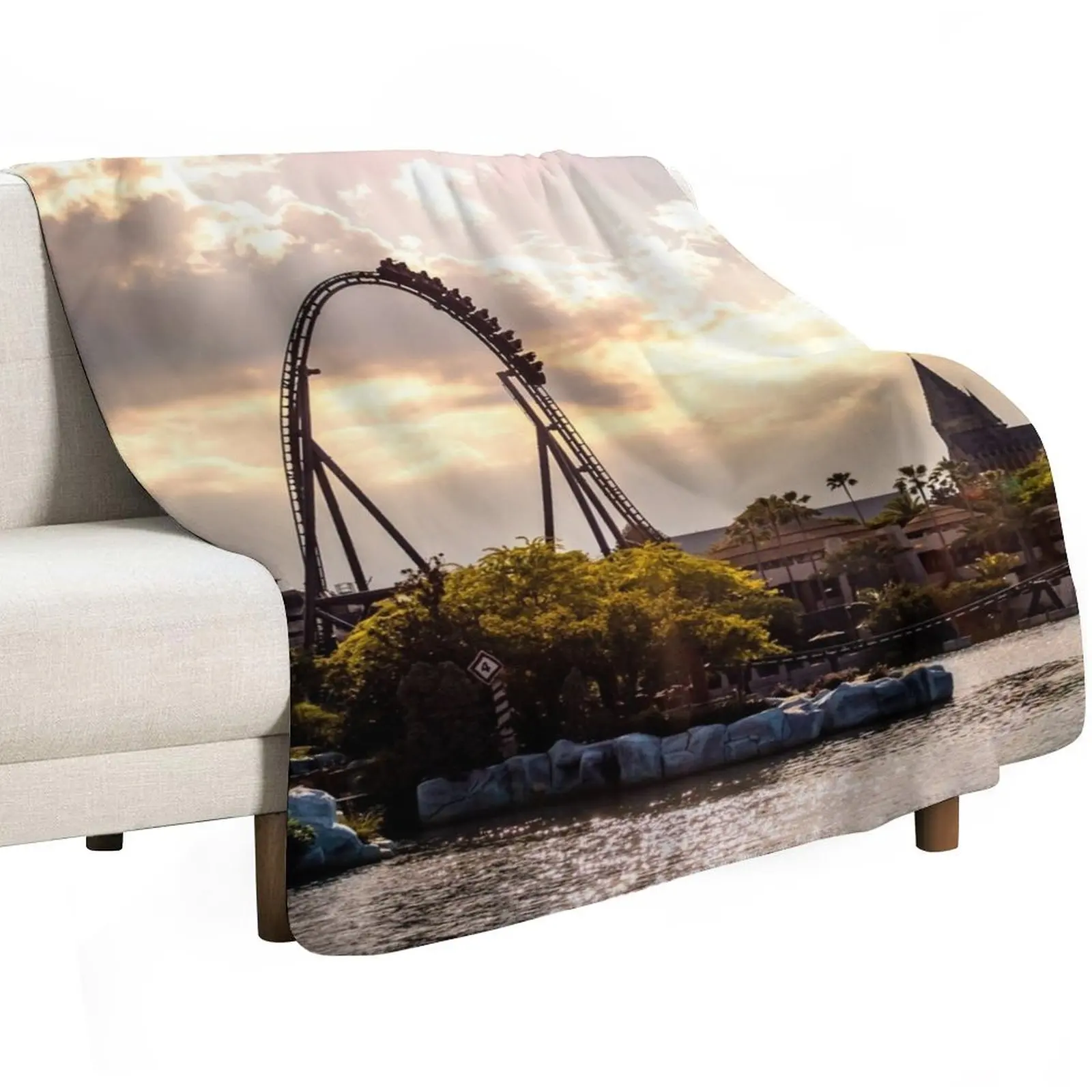 The Heavens Shine on Islands of Adventure Throw Blanket Designers Luxury Thicken Soft Beds Summer Beddings funny gift Blankets