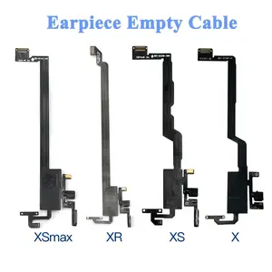 Bilashmart Original Ear Earpiece Cable iPhone X XS MAX XR 11 PRO MAX 12 PRO Light Sensor Sound Earphone Speaker Empty Flex Cable
