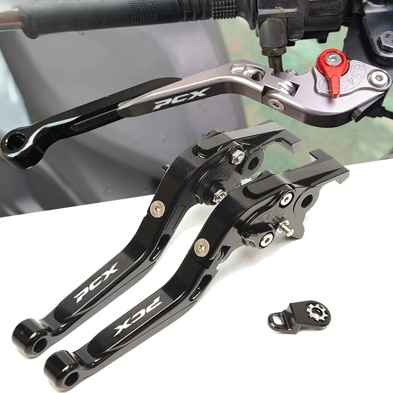 

For Honda PCX160 PCX125 Pcx 150 PCX150 2019-2022 CNC Parking handle clutch brake lever with parking lock Motorcycle Accessories
