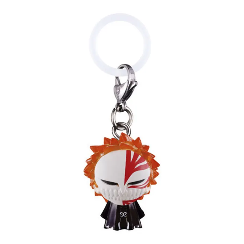 

Bandai BLEACH Gashapon Kurosaki Ichigo Anime Characters Keychain Doll Pendant Collectible Toys Kids Gifts