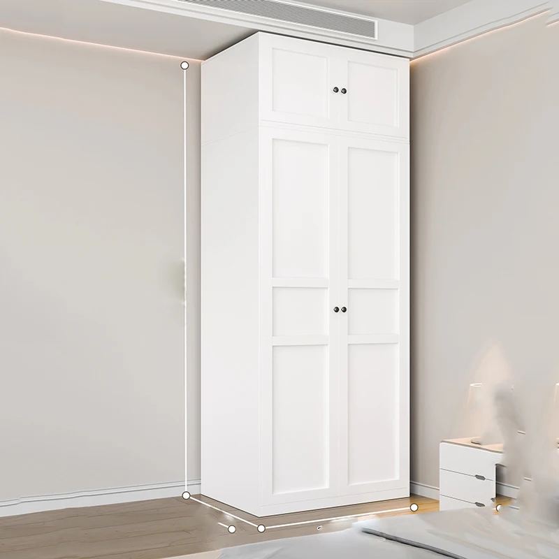 منظم خشبي لخزانة الملابس، أقسام ملابس غرفة النوم، أرفف خزانة محمولة، خزانة أثاث عصري من Muebles #2