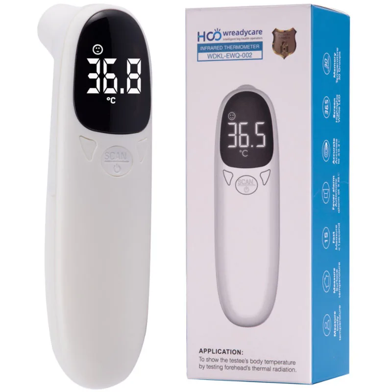 Medical Digital Thermometer Infrared Electronic Contactless Fever Forehead Thermometre for Adult and Baby Body Healthcare