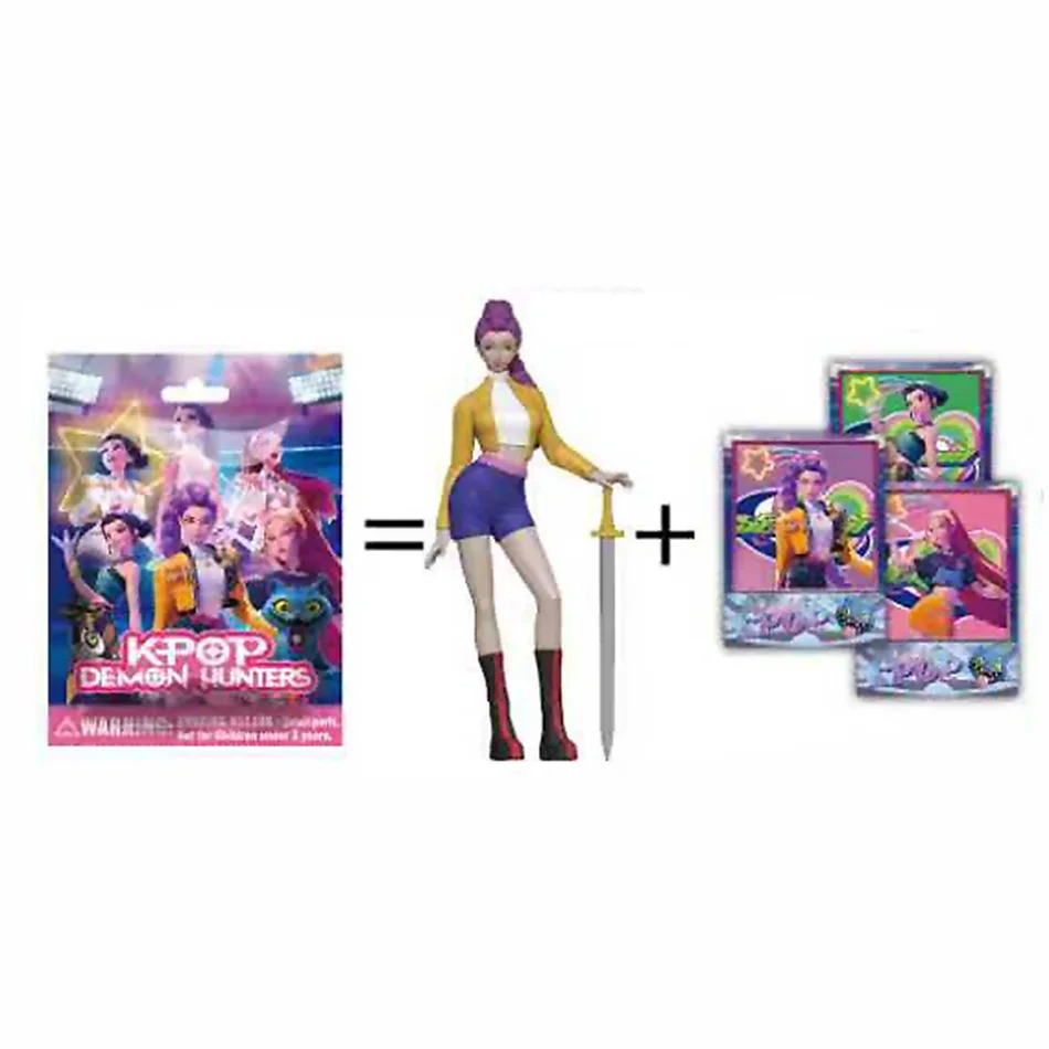 2025 Kpop Demon Hunters Anime Figure Toys Cute PVC Blind box Joints Action Figure Model Dolls Kids Birthday Decoration Toy Gifts