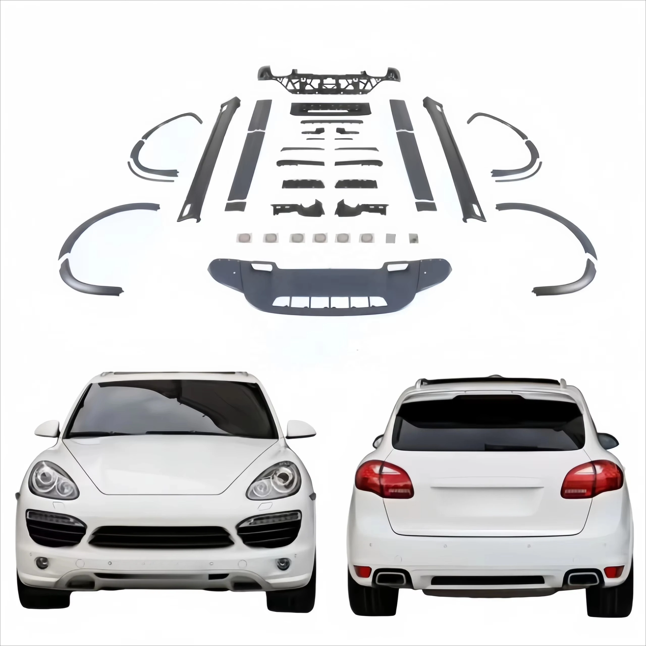 For Porsche Cayenne 958.1 Upgraded GTS Body Kit, Suitable for 11-14 Cayenne Models