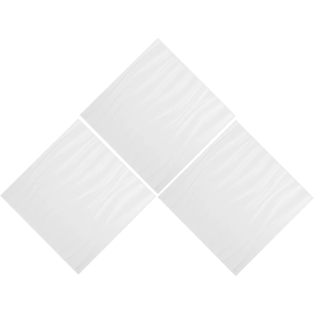 

3 Pcs 3D Three-dimensional Wall Panel Decorations for Bedrooms Interior Pvc Wallpaper Panels