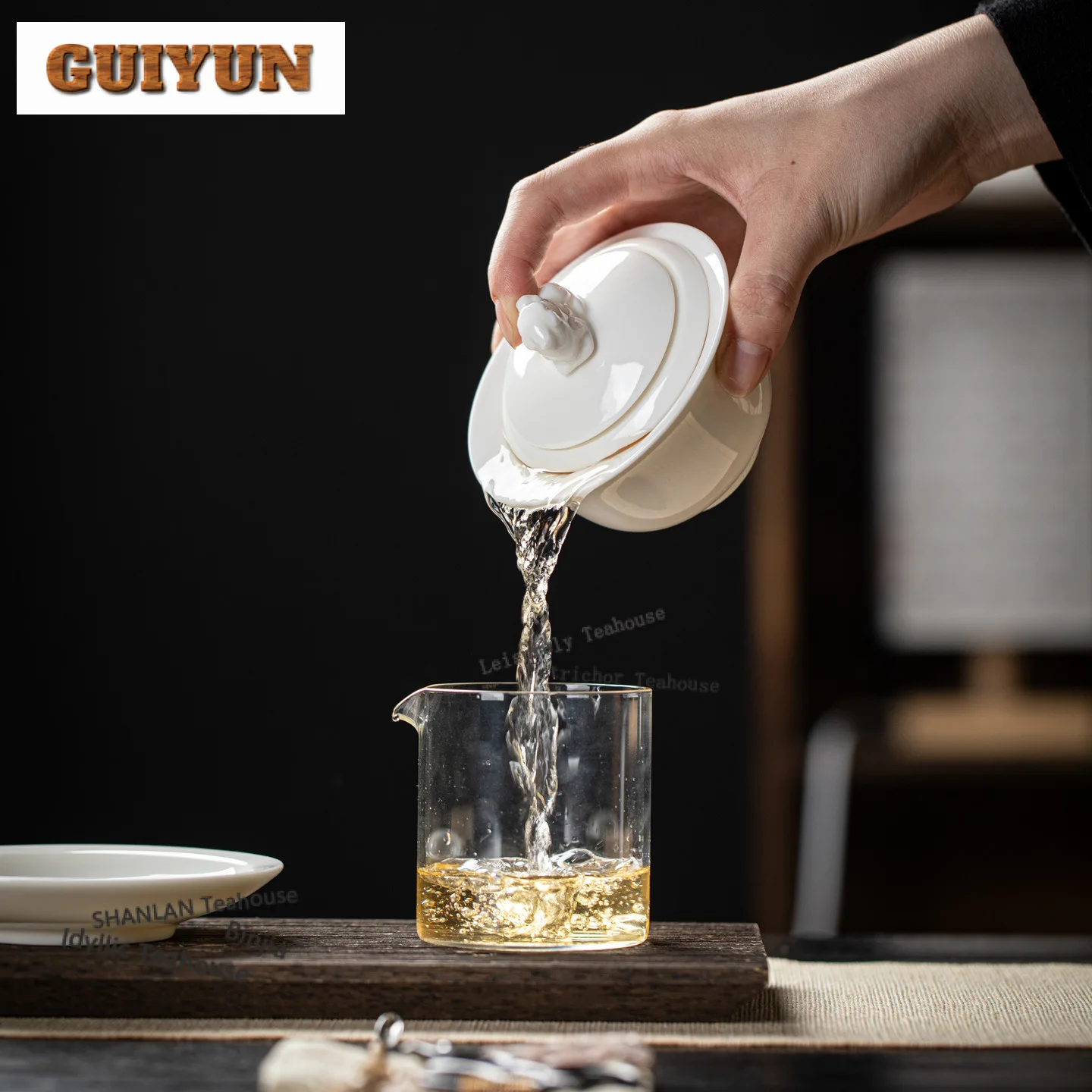 150ml Mutton Fat Jade With Rotating Lid Gaiwan Vintage Tea Tureen Tea Bowl With Lid Kit Tea Brewing Cover Bowl For Tea Craft